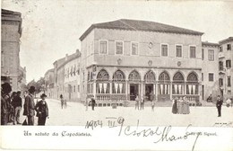 T2 1904 Koper, Capodistria, Capo D'Istria; Caffé Dei Signori / Café - Other & Unclassified