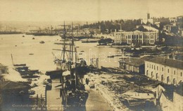 ** T1 Constantinople, Istanbul, Stamboul; Vue Panoramique De L'Arsenal Et De La Corne D'Or / Arsenal, Bay, Harbour, Ship - Other & Unclassified