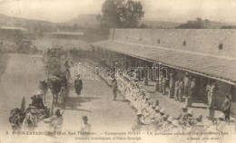 T2/T3 Tataouine, Foum-Tatahouine; The Garrison Rendering The Honors For The Heroic Wounded Soldiers Of Oum Souigh, WWI M - Unclassified