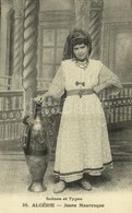 * T1/T2 1915 Algérie, Scénes Et Types, Jeune Mauresque / Young Moorish Woman, Algerian Folklore - Ohne Zuordnung