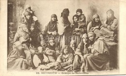T2 Beyrouth - Groupe De Bedouines / Bedouin People, Folklore - Sin Clasificación