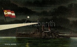 ** T2 SMS Árpád Az Osztrák-Magyar Haditengerészet Habsburg-osztályú Csatahajója Este / K.u.K. Kriegsmarine Schlachtschif - Sin Clasificación