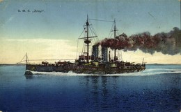 ** T2/T3 SM Schiff 'Zrínyi' / SMS Zrínyi Az Osztrák-Magyar Haditengerészet Radetzky-osztályú Pre-dreadnought Csatahajója - Sin Clasificación