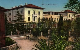 T2 1916 Pola, Pula; K.u.K. Kriegsmarine Marine Kasino / Austro-Hungarian Navy Casino / Osztrák-magyar Haditengerészeti K - Ohne Zuordnung