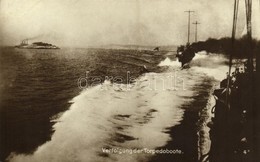 ** T2 Verfolgung Der Torpedoboote. K.u.K. Kriegsmarine / Austro-Hungarian Navy Torpedo Boat / Osztrák-magyar Haditengeré - Ohne Zuordnung