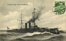 T3/T4 1910 SMS Erzherzog Franz Ferdinand Az Osztrák-Magyar Haditengerészet Radetzky-osztályú Csatahajója / WWI Austro-Hu - Ohne Zuordnung
