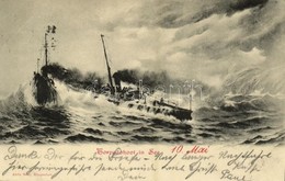 T2 1901 K.u.K. Kriegsmarine Torpedoboot In See, 10. Mai / Osztrák-magyar Haditengerészet Torpedónaszádja / Austro-Hungar - Unclassified