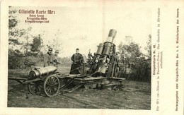 ** T2 Kriegsbildkarte Nr. 40. Die 30,5 Cm Mörser In Russisch-Polen / K.u.K. (Austro-Hungarian) Military, Mortar Cannon - Unclassified