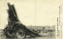 * T2 1915 La Grande Guerre, Le Fameux Mortier Allemand De 420 / WWI, Big Bertha, 420 Mm German Howitzer - Ohne Zuordnung