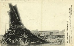 * T2 1915 La Grande Guerre, Le Fameux Mortier Allemand De 420 / WWI, Big Bertha, 420 Mm German Howitzer - Sin Clasificación