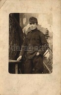 * T2/T3 Első Világháborús Osztrák-magyar Katona / WWI K.u.K. (Austro-Hungarian) Military, Soldier. Photo (EK) - Ohne Zuordnung