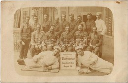 ** T2/T3 1916 Zur Erinnerung An Die Offiziersmesse Des Etappenhotel S. Marco / WWI Austro-Hungarian K.u.K. Military, Off - Ohne Zuordnung