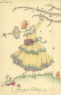 T2/T3 1917 Herzliche Ostergrüsse / Easter Greeting Art Postcard. M. Munk Wien Nr. 1132. S: Mela Koehler (EK) - Sin Clasificación