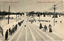 T2/T3 1906 Canadian Sport Series. Toboggan Track On Mount Royal, Winter Sport, Sledding (EK) - Sin Clasificación