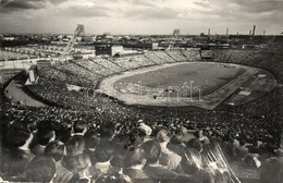 T2/T3 1965 Budapest, Népstadion (Puskás Ferenc Stadion), Labdarúgó Mérkőzés. Képzőművészeti Alap Kiadóvállalat. Fotó Jár - Ohne Zuordnung