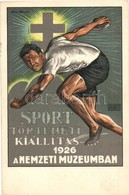 ** T2 1926 Sporttörténeti Kiállítás, Nemzeti Múzeum, Reklám; Kellner és Mohrlüder Rt. / Sports History Exhibition, Natio - Unclassified