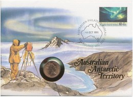 Ausztrália 1989. 2c Felbélyegzett Borítékban, Bélyegzéssel, Német Nyelvű Leírással T:1 
Australia 1989. 2 Cents In Envel - Ohne Zuordnung