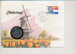 Hollandia 1983. 1G, Felbélyegzett Borítékban, Bélyegzéssel, Német Nyelvű Leírással T:1-
Netherland 1983. 1 Gulden In Env - Unclassified