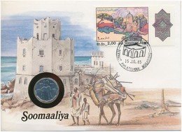 Szomália 1976. 10s, Felbélyegzett Borítékban, Bélyegzéssel, Német Nyelvű Leírással T:1 
Somalia 1976. 10 Senti In Envelo - Ohne Zuordnung