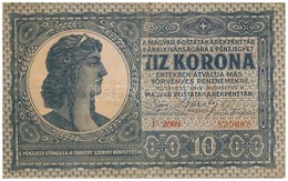 1919. Augusztus 9. 10K 'F' T:III,III- Szakadás 
Adamo K13 - Unclassified