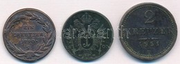 1790S 1kr Cu + 1800B 1kr + 1851B 2kr Cu T:2,2- - Unclassified