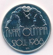 1987. 500Ft Ag 'Nyári Olimpia - Szöul 1988' Kapszulában T:1 (PP) Adamo EM99 - Unclassified