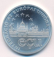 1995. 1000Ft Ag 'Integráció Az EU-ba-ECU' T:BU Kis Patina Adamo EM145 - Unclassified