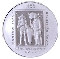2006. 5000Ft Ag 'Nándorfehérvári Diadal' Tanúsítvánnyal T:PP 
Hungary 2006. 5000Ft Ag '550th Anniversary Of The Victory  - Ohne Zuordnung