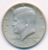 Amerikai Egyesült Államok 1964. 1/2$ Ag 'Kennedy' T:1-,2 USA 1964. 1/2 Dollar Ag 'Kennedy' C:AU,XF Krause KM#202 - Unclassified