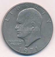 Amerikai Egyesült Államok 1971. 1$ Cu-Ni 'Eisenhower' T:2
USA 1971. 1 Dollar Cu-Ni 'Eisenhower' C:XF
Krause KM#203a - Unclassified