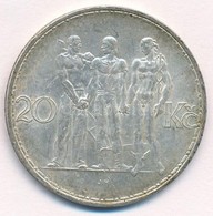 Csehszlovákia 1934. 20K Ag 'Ipar, Mezőgazdaság, üzlet' T:1-,2 Kis Ph. Patina
Czechoslovakia 1934. 20 Korun Ag 'Industry, - Non Classificati