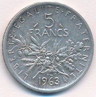 Franciaország 1963. 5Fr Ag T:2 
France 1963. 5 Francs Ag C:XF - Ohne Zuordnung