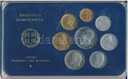 Görögország 1978. 10l-20D (8xklf) Forgalmi Sor Műanyag Tokban T:1 Kis Patina, Tok Kissé Sérült
Greece 1978. 10 Lepta - 2 - Unclassified