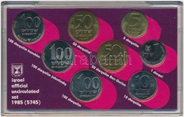 Izrael 1985. 1Sh-100Sh (8xklf) Forgalmi Sor Eredeti Tokban T:1
Israel 1985. 1 Sheqel - 100 Sheqalim (8xdiff) Coin Set In - Unclassified