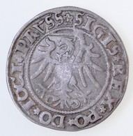 Lengyel Királyság / Poroszország / Elbing 1535. 1Gr 'I. Zsigmond' (1,86g) T:2,2-
Poland / Prussia / Elbing 1535. 1 Gross - Unclassified