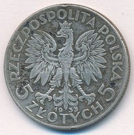 Lengyelország 1933. 5Zl Ag T:2 Patina 
Poland 1933. 5 Zlotych Ag C:XF Patina - Unclassified