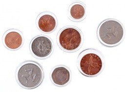 Man-sziget 1971-1993. 1/2p-20p (9xklf) T:1-,2
Isle Of Man 1971-1993. 1/2 Penny - 20 Pence (9xdiff) C:AU,XF - Ohne Zuordnung