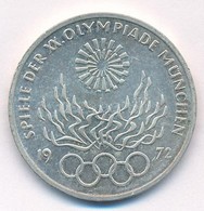 NSZK 1972F 10M Ag 'Olimpia-München/Olimpiai Láng' T:2  
FRG 1972F 10 Mark Ag 'Olympic Games Munich/Olympic Flame' C:XF
K - Ohne Zuordnung