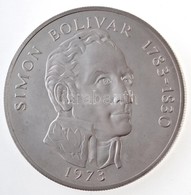 Panama 1973. 20B Ag 'Simon Bolivar' Sérült Díszdobozban, (129,59g/0.925) T:BU - Unclassified