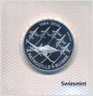 Svájc 2014. 20Fr Ag 'Svájci Légibemutató' T:1
Switzerland 2014. 20 Francs Ag 'Swiss Acrobatic Air Show' C:UNC
Krause KM# - Unclassified
