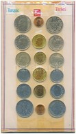 Törökország ~1967-1995. 18db-os Szuvenír Fémpénz Szett T:1- Patina
Turkey ~1967-1995. 18pcs Of Souvenir Coins C:1- Patin - Unclassified
