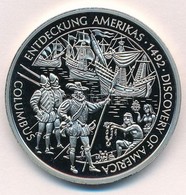 Németország 2000. 'Világkrónika / Kolumbusz 1492. Amerika Felfedezése' CuNi Emlékérem (38mm) T:PP
GErmany 2000. 'Chronic - Ohne Zuordnung