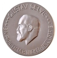 1924. 'Gustav Selve / Basse Und Selve 50. évfordulója 1874-1924' Fém Emlékérem (50mm) T:1,1-
1924. 'Gustav Selve / 50th  - Ohne Zuordnung