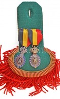 Belgium ~1950. 'Munka Érdemérem' (2xklf) Mellszalagon, Egy Váll-lapra Varrva T2
Belgium ~1950. 'Labour Merit Civil Medal - Other & Unclassified