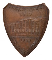 1959. 'Horváth Mihály Ált. Gimnázium Szentes - 1859-1959' Br Jelvény (~43mm) T:2 - Unclassified