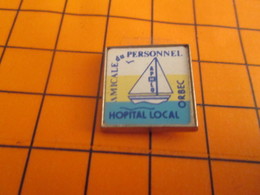 819 Pin's Pins / BEAU ET RARE / Thème MEDICAL : AMICALE DU PERSONNEL DE L'HOPITAL D'ORBEC CALVADOS - Geneeskunde