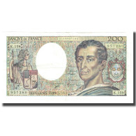 France, 200 Francs, Montesquieu, 1994, BRUNEEL, BONARDIN, VIGIER, TTB - 200 F 1981-1994 ''Montesquieu''