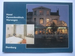 N35 Ansichtkaart Domburg - Hotel Pannenkoekhuis Vierwegen - Domburg