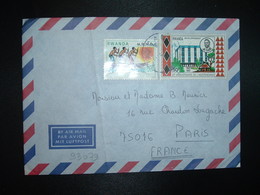 LETTRE TP INDEPENDANCE 50F + FLEUVE DE LA PAUVRETE 60F OBL.21-9 ? KIGALI - Used Stamps