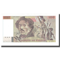 France, 100 Francs, Delacroix, 1990, D.Bruneel-B.Dentaud-A.Charriau, NEUF - 100 F 1978-1995 ''Delacroix''